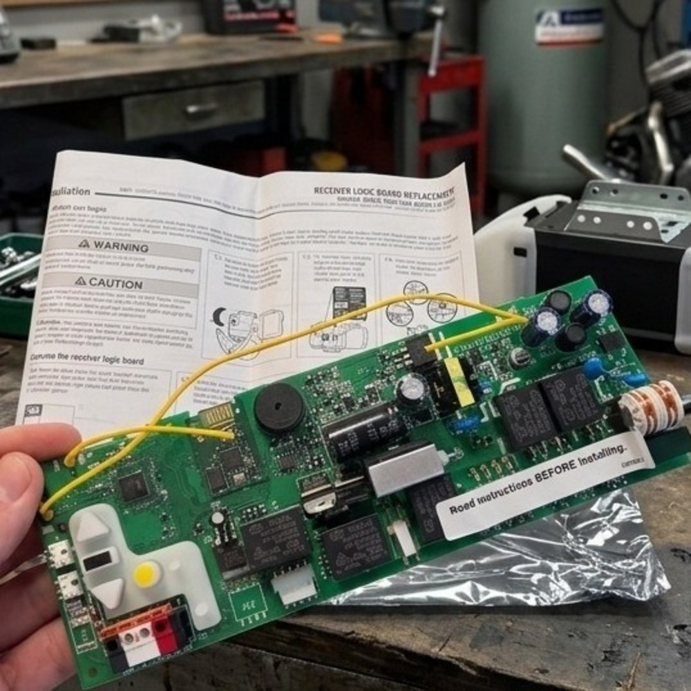 LiftMaster 050DCTBLKMC Garage Door Logic Board Bluetooth myQ Replacement OPEN
